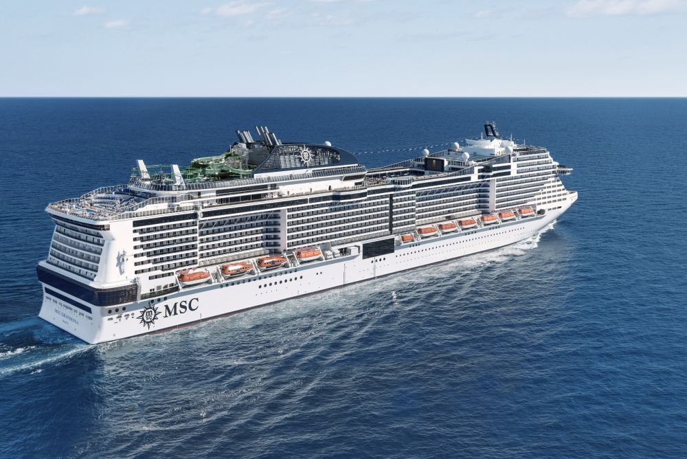 crociera msc grandiosa estate agosto farfalle ginnastica ritmica maurelli